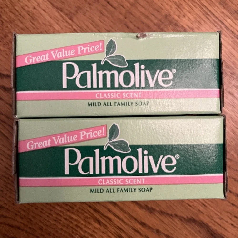 2 Vintage NOS Palmolive Soap Gentle/Mild Classic Scented 3.2 Oz EA